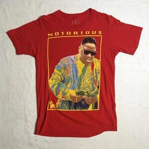 Brooklyn Mint Notorious Biggie Smalls Coogie Portrait Crew Neck Tee Medium